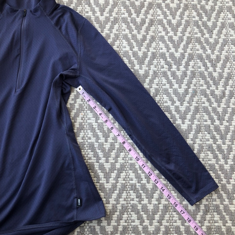 REI lightweight base layer half-zip top  women's size Small - Picture 9 of 10